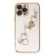 Newface iPhone 13 Pro Kılıf Esila Silikon - Beyaz