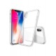 Newface iPhone X Kılıf Lüx Şeffaf Silikon