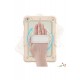 Newface iPad 9.7 (2017) Kılıf Strap New Tablet Kapak - Pembe