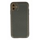Newface iPhone 11 Kılıf Coco Karbon Silikon - Füme