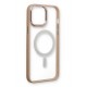 Newface iPhone 13 Pro Kılıf Room Magneticsafe Silikon - Pudra