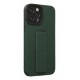 Newface iPhone 12 Pro Max Kılıf Mega Standlı Silikon - Yeşil
