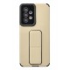 Newface Samsung Galaxy A53 5G Kılıf Mega Standlı Silikon - Gold
