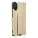 Newface Xiaomi Redmi 9A Kılıf Mega Standlı Silikon - Gold