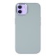 Newface iPhone 12 Kılıf Asya Deri Silikon - Sierra Blue