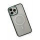 Newface iPhone 14 Pro Max Kılıf Room Magneticsafe Silikon - Köknar Yeşili