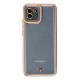 Newface Samsung Galaxy A03 Kılıf Liva Lens Silikon - Rose