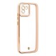 Newface Samsung Galaxy A03 Kılıf Liva Lens Silikon - Rose