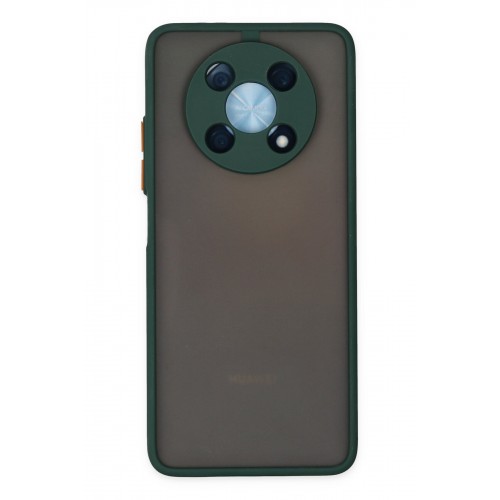 Newface Huawei Nova Y90 Kılıf Montreal Silikon Kapak - Yeşil