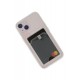 Newface iPhone 14 Kılıf Kart Şeffaf Silikon - Şeffaf