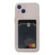 Newface iPhone 14 Plus Kılıf Kart Şeffaf Silikon - Şeffaf
