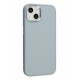 Newface iPhone 14 Plus Kılıf Asya Deri Silikon - Sierra Blue