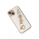 Newface iPhone 14 Kılıf Esila Silikon - Beyaz