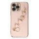 Newface iPhone 14 Pro Max Kılıf Esila Silikon - Pudra
