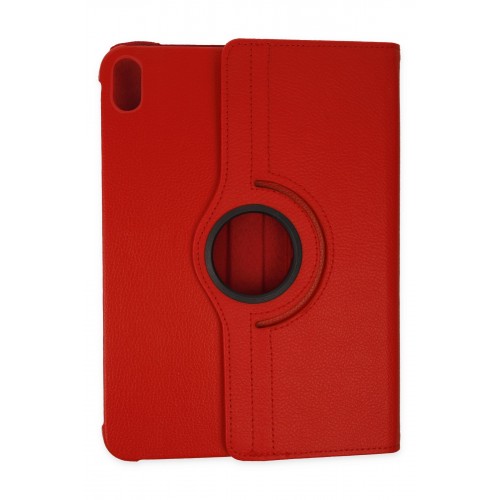 Newface iPad 2022 10.9 (10.nesil) Kılıf 360 Tablet Deri  Kılıf - Kırmızı