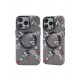 Newface iPhone 12 Pro Max Kılıf Apollo Magneticsafe Desenli Kapak - Apollo Siyah - 3