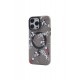 Newface iPhone 12 Pro Max Kılıf Apollo Magneticsafe Desenli Kapak - Apollo Siyah - 3