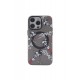 Newface iPhone 14 Pro Max Kılıf Apollo Magneticsafe Desenli Kapak - Apollo Siyah - 3