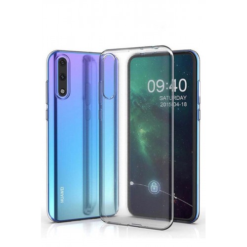 Newface Huawei P Smart S Kılıf Lüx Şeffaf Silikon