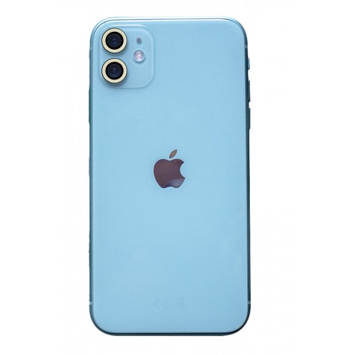 Newface iPhone 12 Mini Neon Fosforlu Kamera Lens - Beyaz
