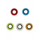Newface iPhone 13 Mini Neon Fosforlu Kamera Lens - Sarı