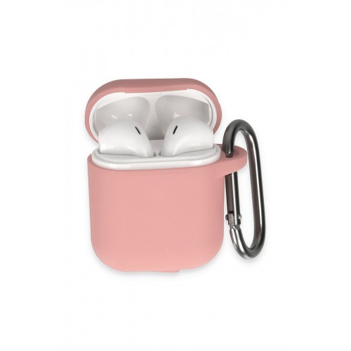 Newface Airpods (1.nesil) Hang Kılıf - Pudra