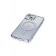 Newface iPhone 14 Kılıf Joke Simli Magneticsafe Kılıf - Mavi