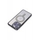 Newface iPhone 14 Pro Kılıf Joke Simli Magneticsafe Kılıf - Siyah