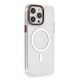 Newface iPhone 14 Pro Max Kılıf Dinamik Magneticsafe Silikon - Şeffaf