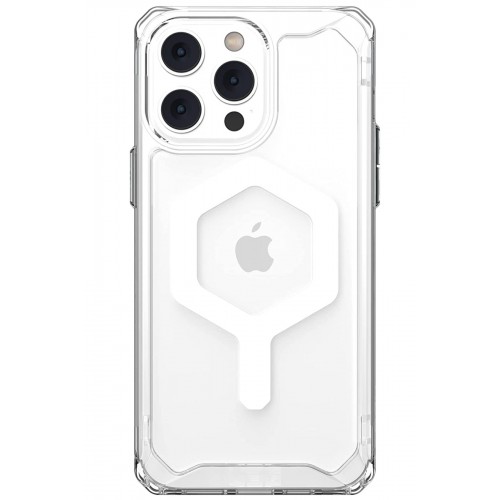 Newface iPhone 13 Pro Max Kılıf Uag Plyo Magneticsafe Silikon - Şeffaf