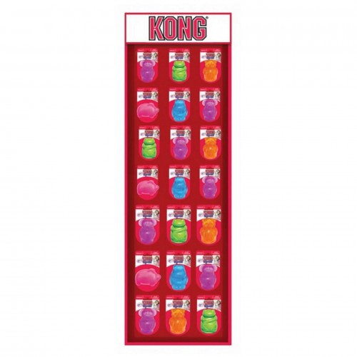 KONG SQUEEZZ JELS SESLI KÖPEK OYUNCAĞI L 9,5CM 1 ADET