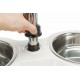 Trixie Köpek Ayaklı Mama ve Su Kabı Melamin Paslanmaz Çelik 2×1,6Lt 21cm
