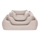 Pet Comfort Alpha Mirandus Ekru Kedi ve Köpek Yatağı S 50x60cm