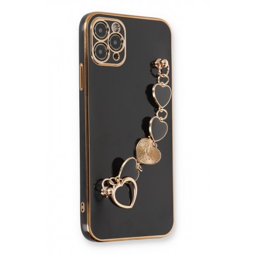 Newface iPhone 11 Pro Max Kılıf Esila Silikon - Siyah
