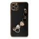 Newface iPhone 11 Pro Max Kılıf Esila Silikon - Siyah