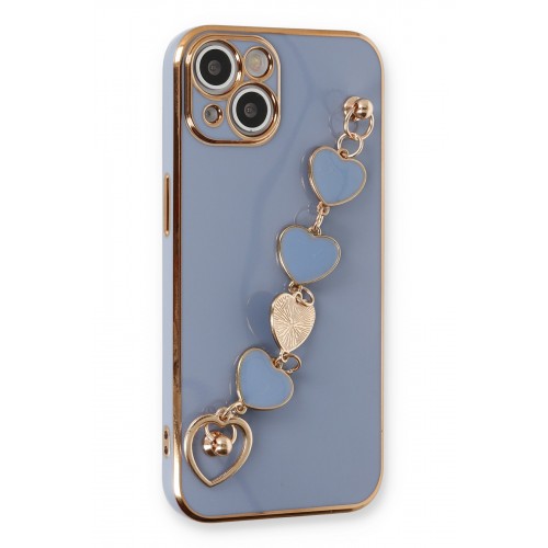 Newface iPhone 14 Kılıf Esila Silikon - Gri