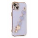 Newface iPhone 14 Kılıf Esila Silikon - Lila