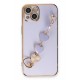 Newface iPhone 14 Kılıf Esila Silikon - Lila