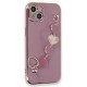 Newface iPhone 14 Kılıf Esila Silikon - Mor