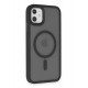 Newface iPhone 11 Kılıf Trex Magneticsafe Kapak - Siyah