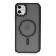 Newface iPhone 11 Kılıf Trex Magneticsafe Kapak - Siyah