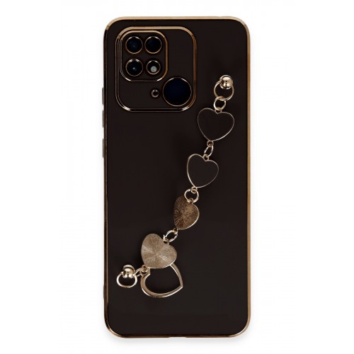Newface Xiaomi Poco C40 Kılıf Esila Silikon - Siyah