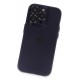 Newface iPhone 14 Pro Max Kılıf Luko Lens Silikon - Derin Mor