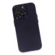 Newface iPhone 14 Pro Max Kılıf Luko Lens Silikon - Derin Mor