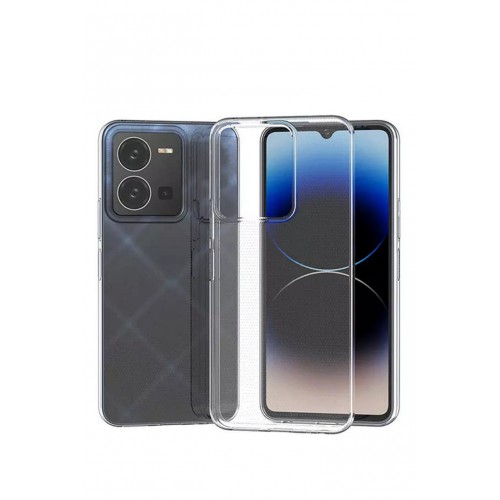 Newface Vivo Y22S Kılıf Lüx Şeffaf Silikon