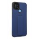 Newface Xiaomi Redmi 9C Kılıf Mega Standlı Silikon - Mavi