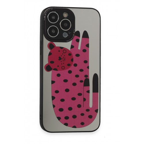 Newface iPhone 14 Pro Max Kılıf Mirror Desenli Kapak - Mirror - 12