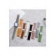 Newface Apple Watch 41mm KR414 Daks Deri Kordon - Lacivert