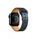 Newface Apple Watch 45mm KR415 Luaz Deri Kordon - Lacivert