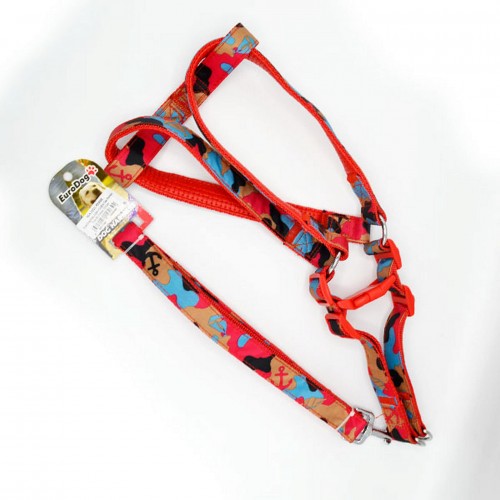 EuroDog Köp.Uztm Göğüs Tas.Pembe Kamflj 25mm 120cm